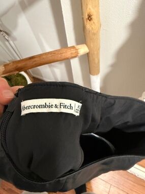 Abercrombie faux leather skirt
